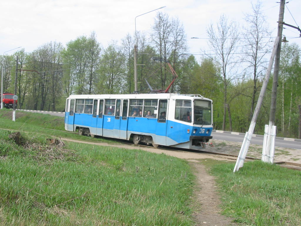 Трамвай 71-608КМ 36