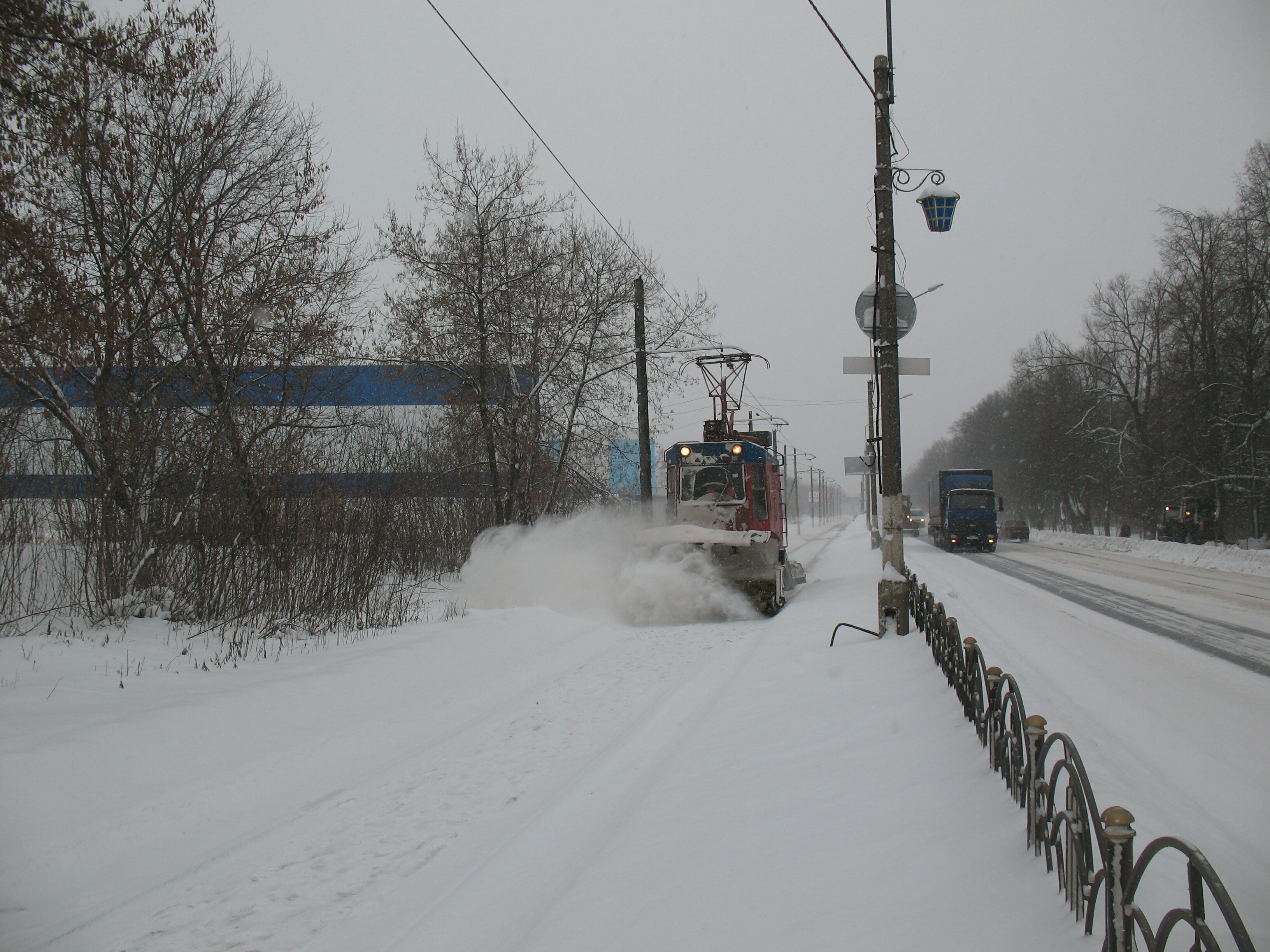 Трамвай снегоочиститель ВТК-01 5