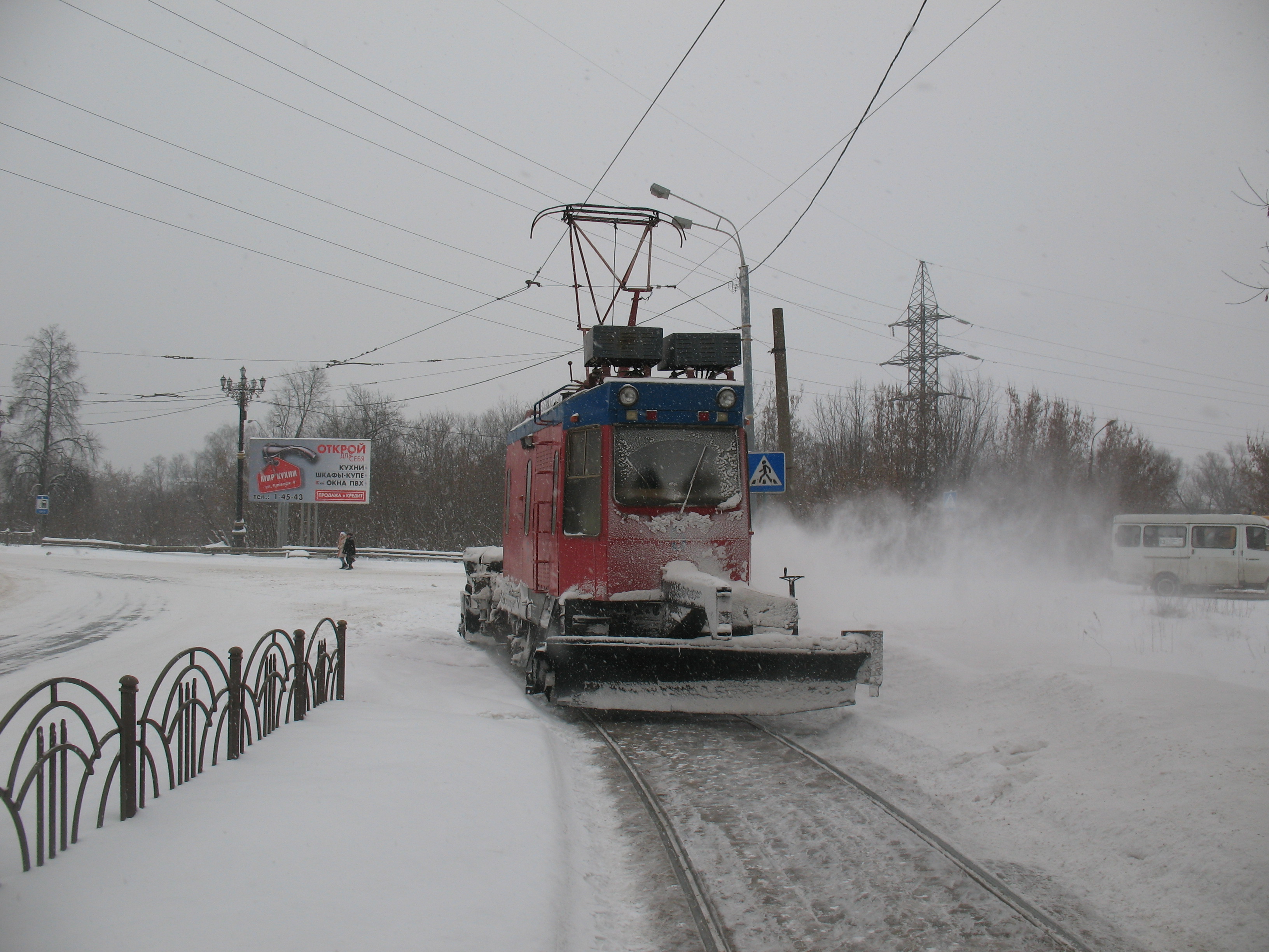 Трамвай снегоочиститель ВТК-01 5