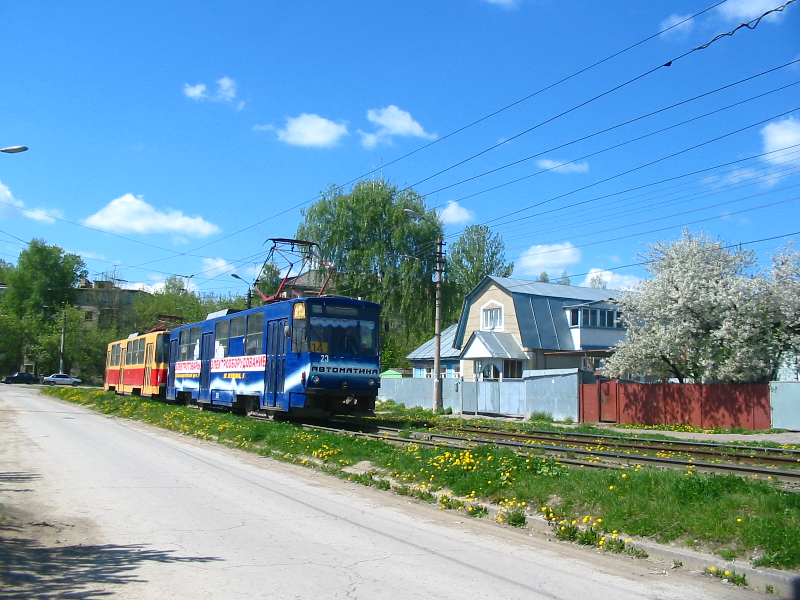 Трамвай Tatra T6B5