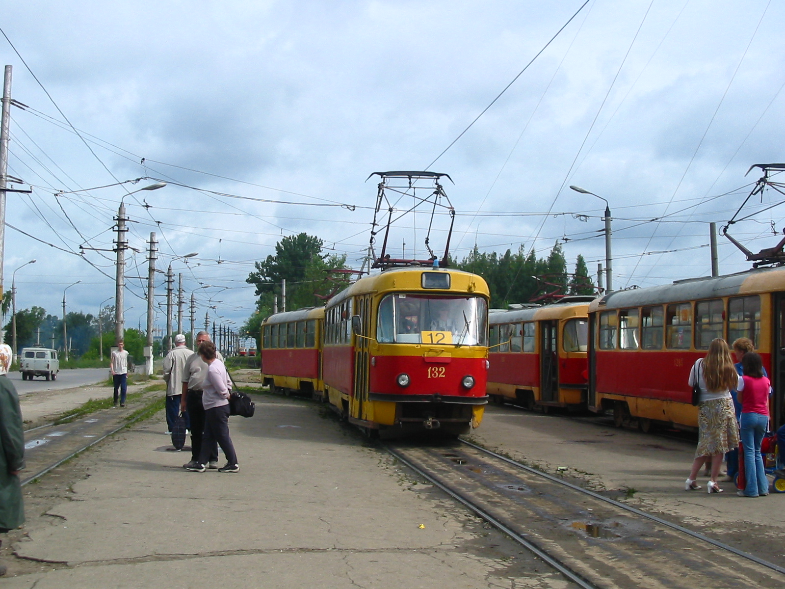 Двухдверная Tatra T3SU №132