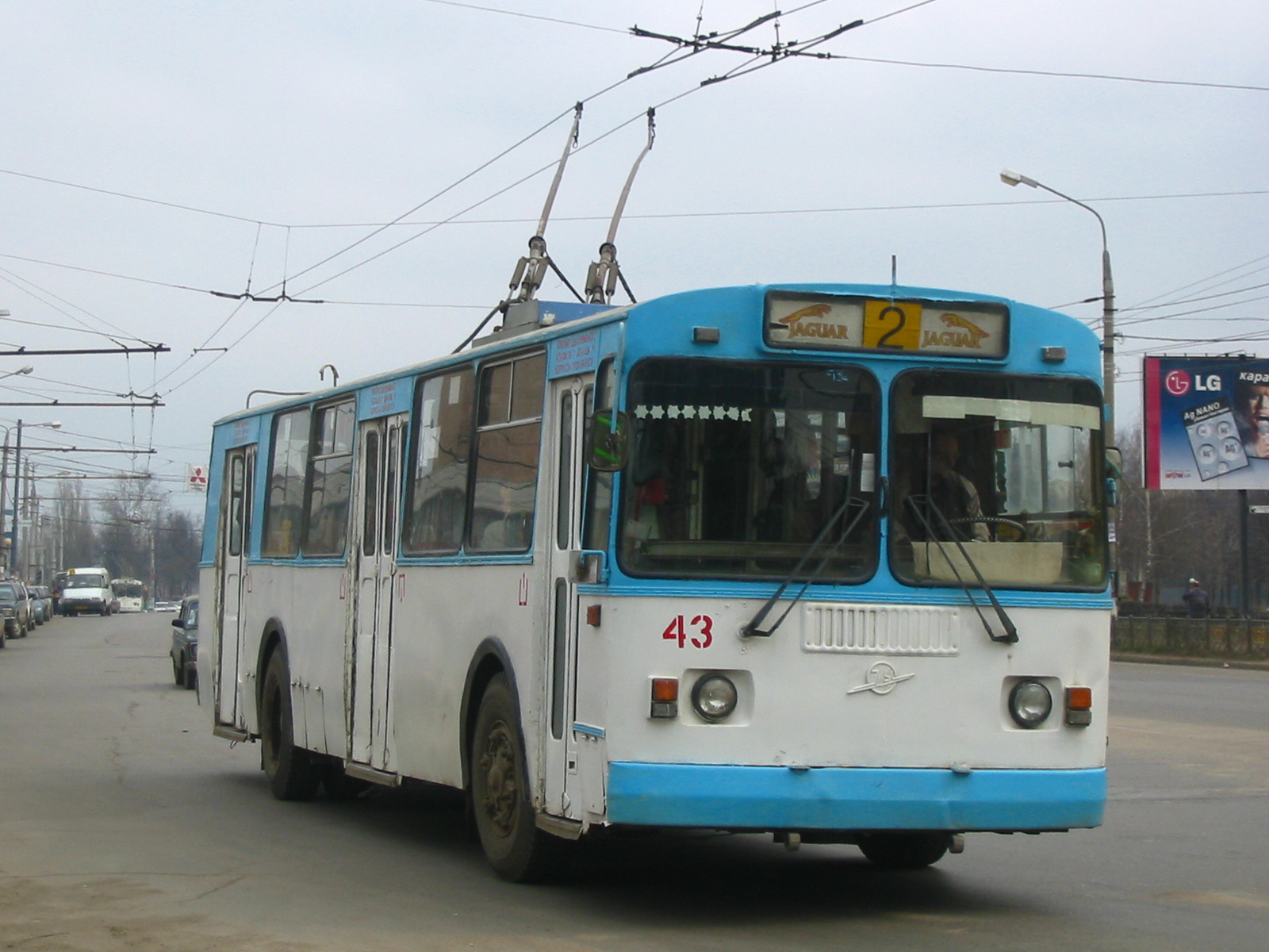 Троллейбус 43 ЗиУ-682Г-012 [Г0А] построен в 1997, списан в 2015