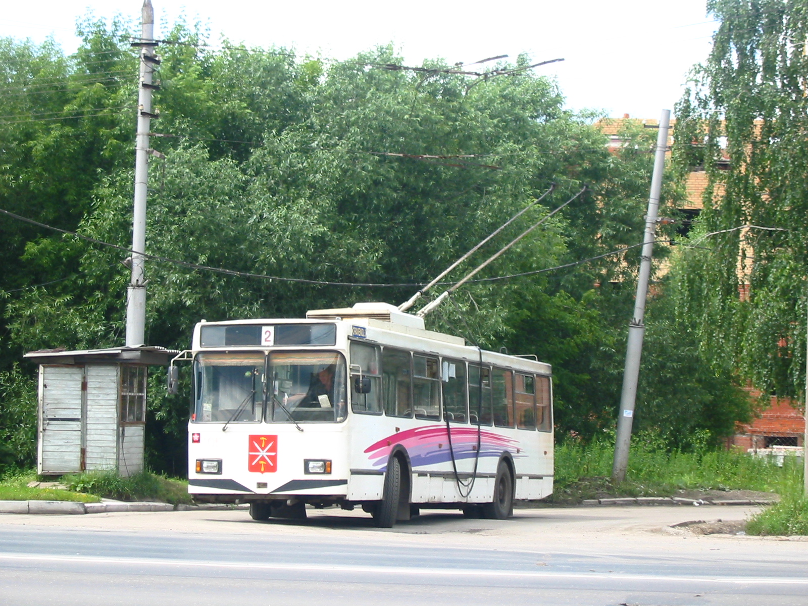 Троллейбус 105 ВМЗ-5298.00 построен в 2001, списан в in 2015