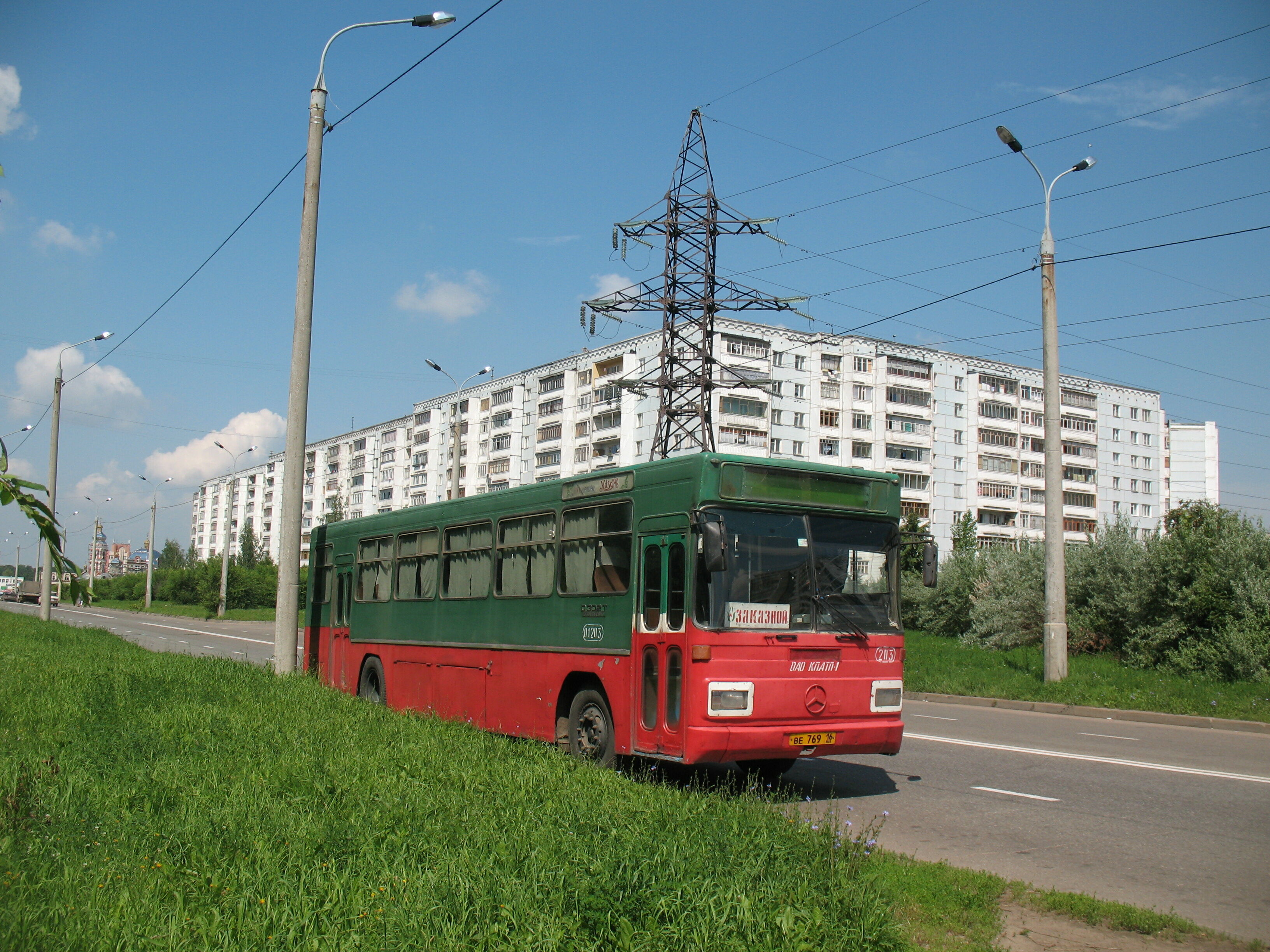Служебный автобус Mercedes-Benz O302T ВЕ 769 16