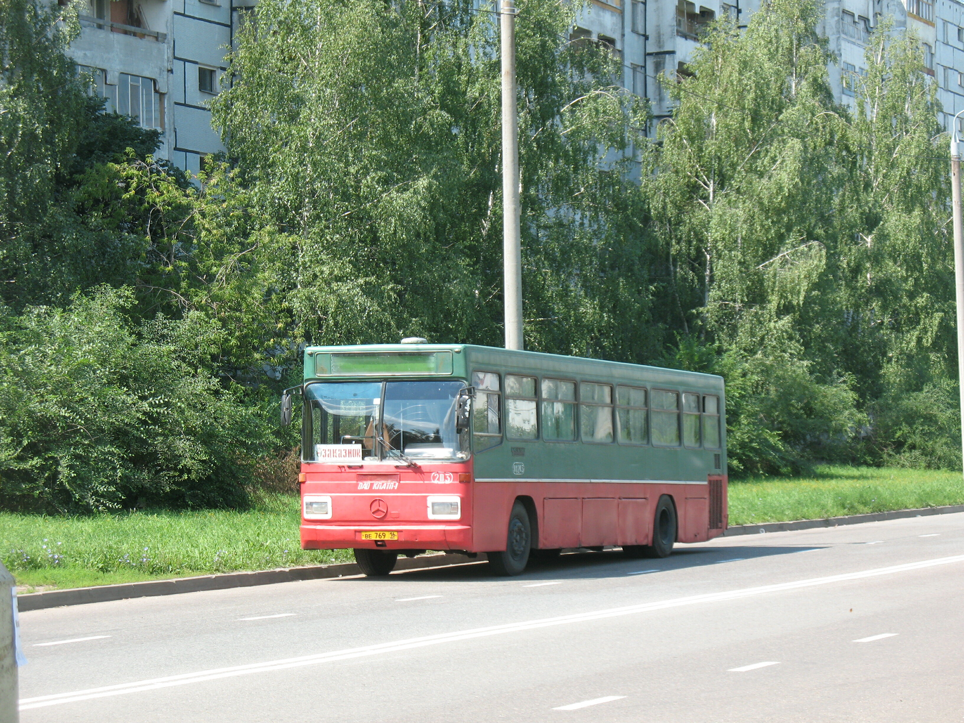 Служебный автобус Mercedes-Benz O302T ВЕ 769 16