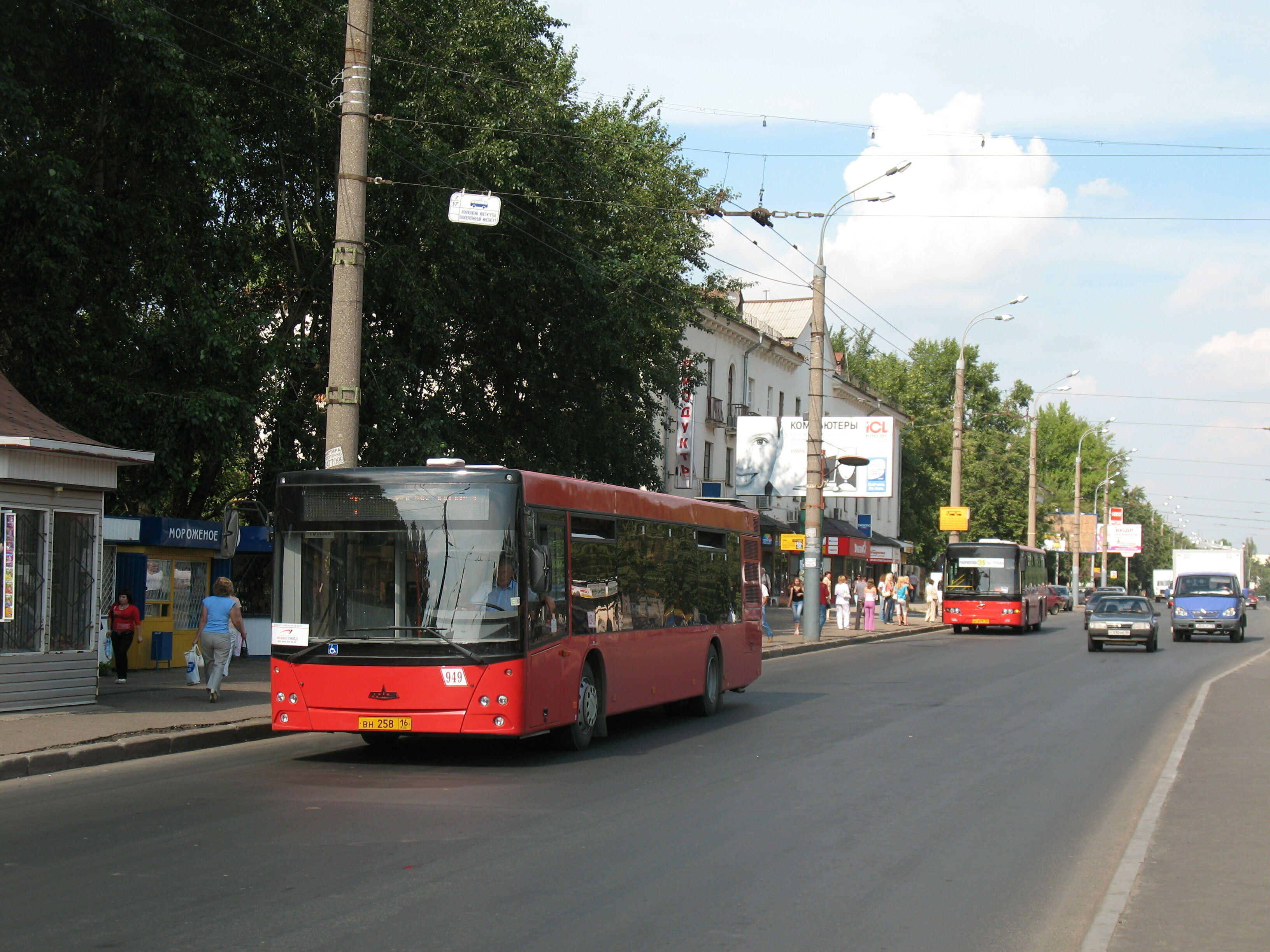 Городской автобус МАЗ-203.067 ВН 258 16