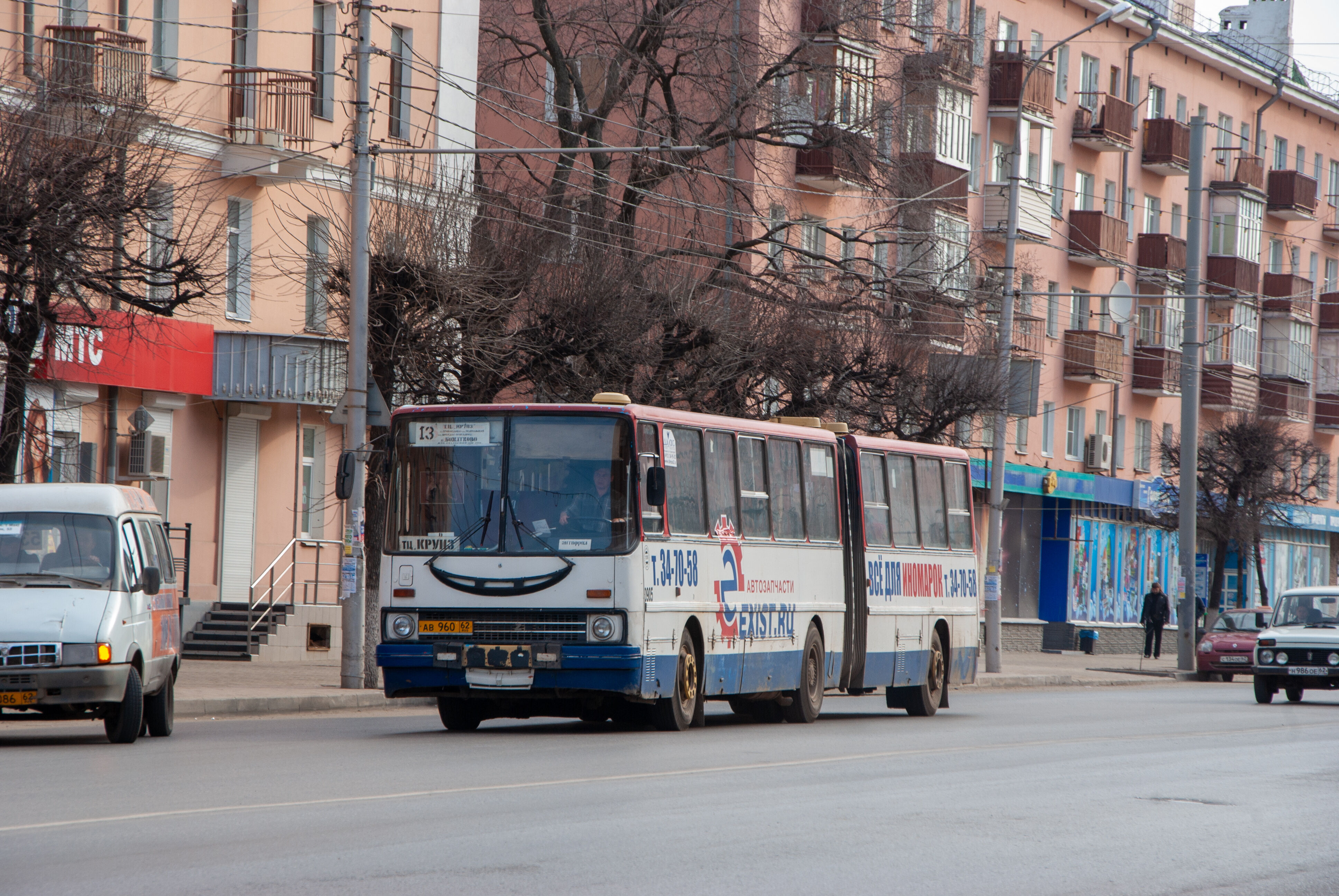 Бус 62 рязань транспорт