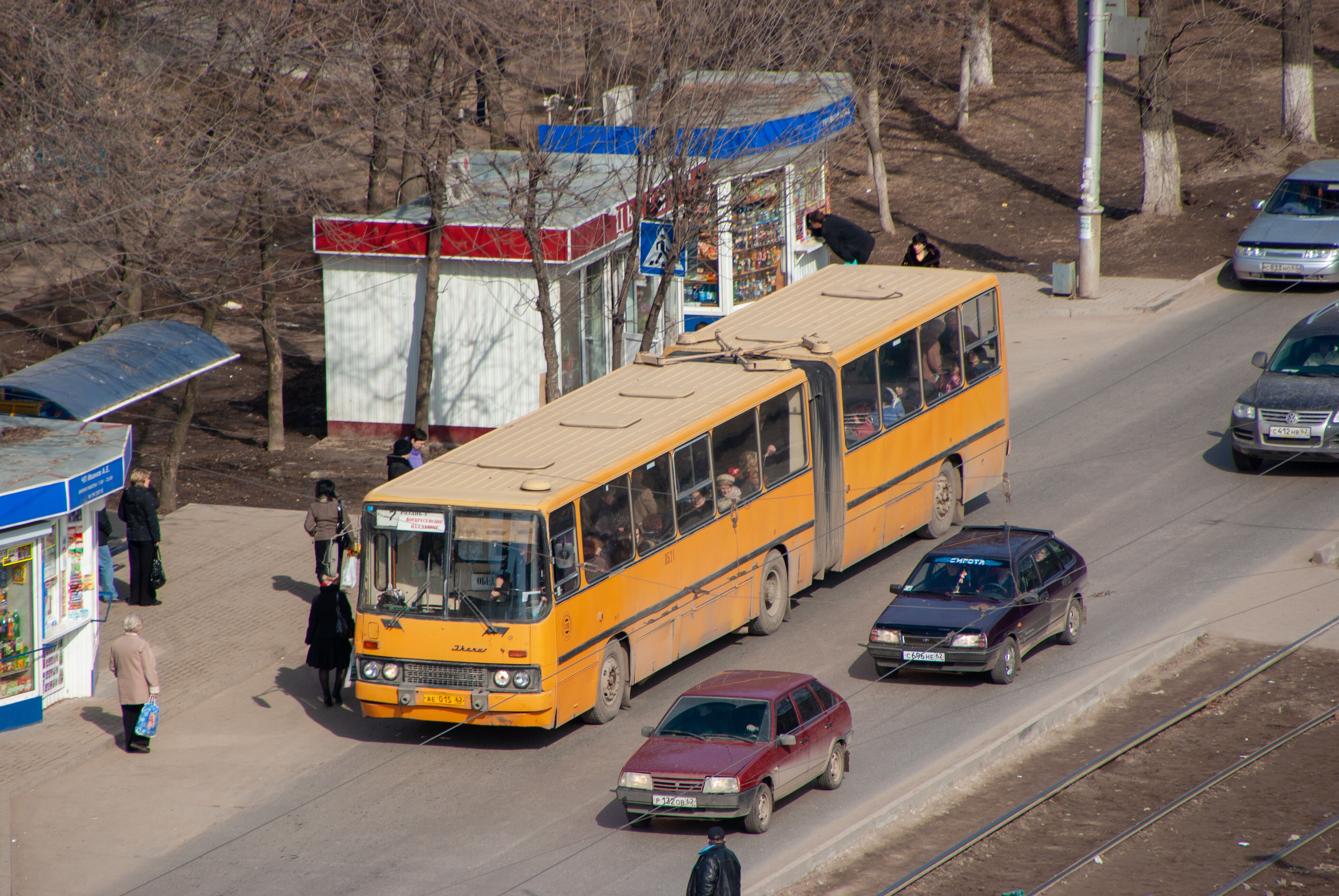 Аи 15. Остановка депо Рязань роща.