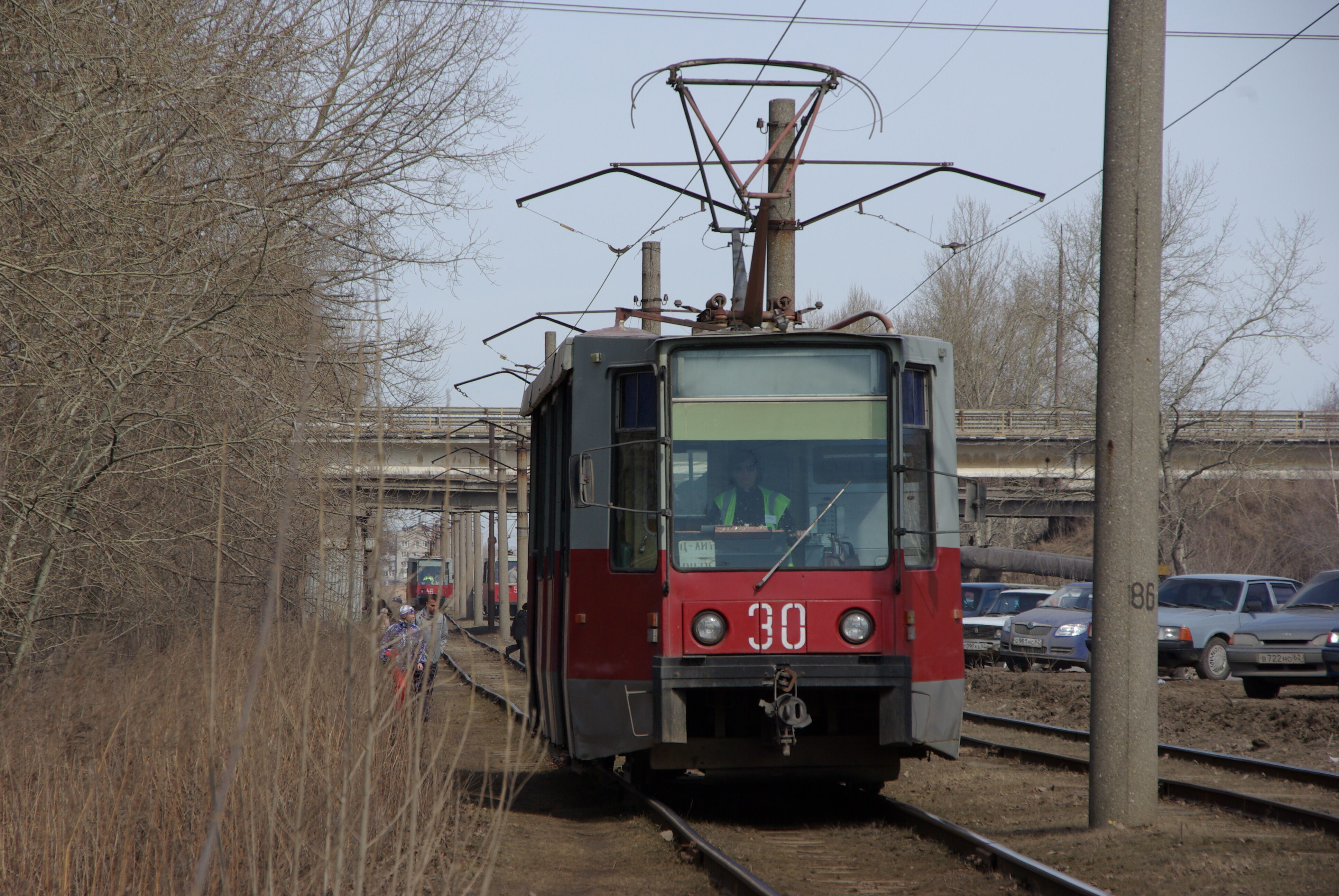 Трамвай 71-605 30