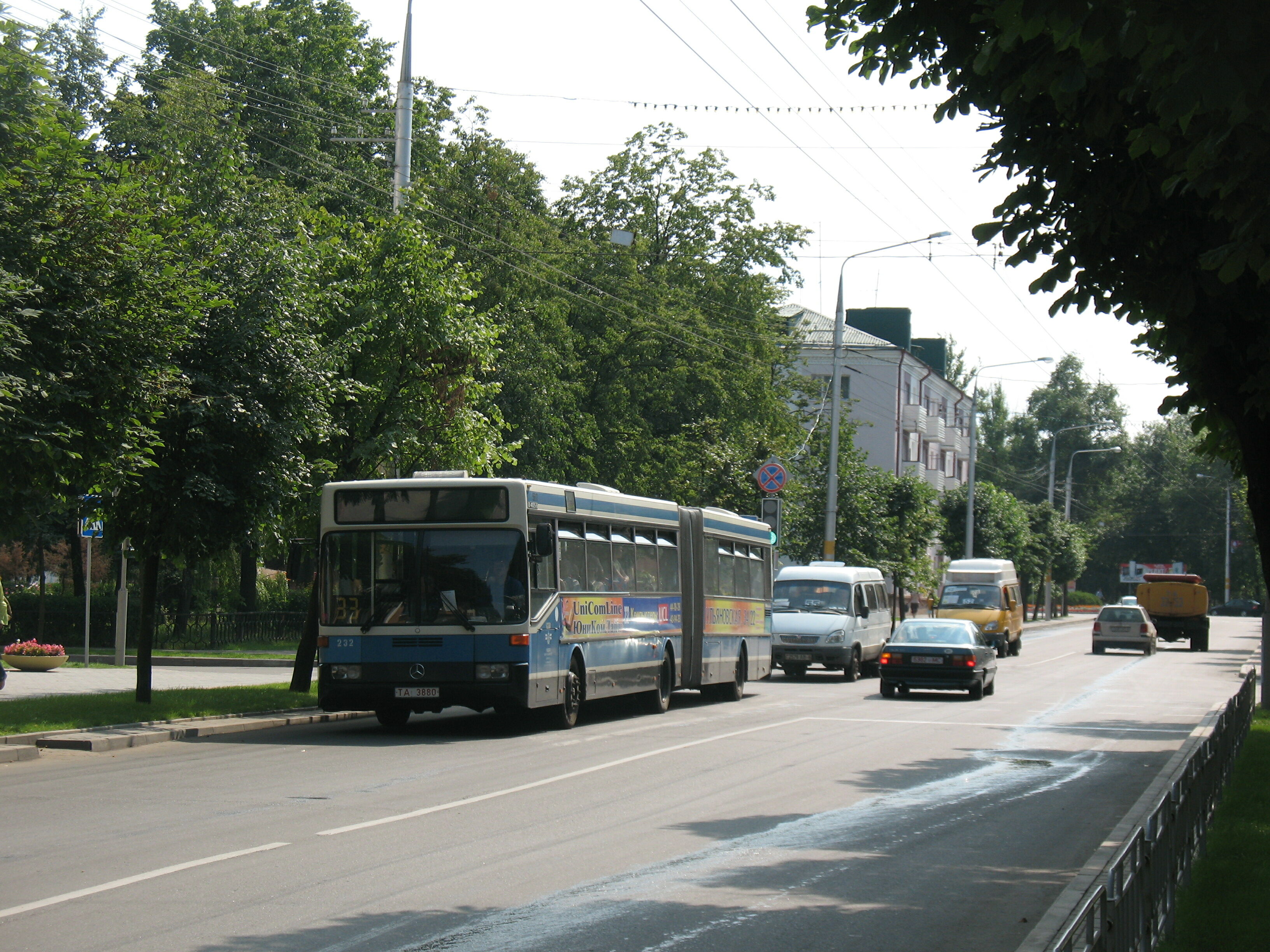 Городской автобус Mercedes-Benz O405G TA 3880 ex-Munich