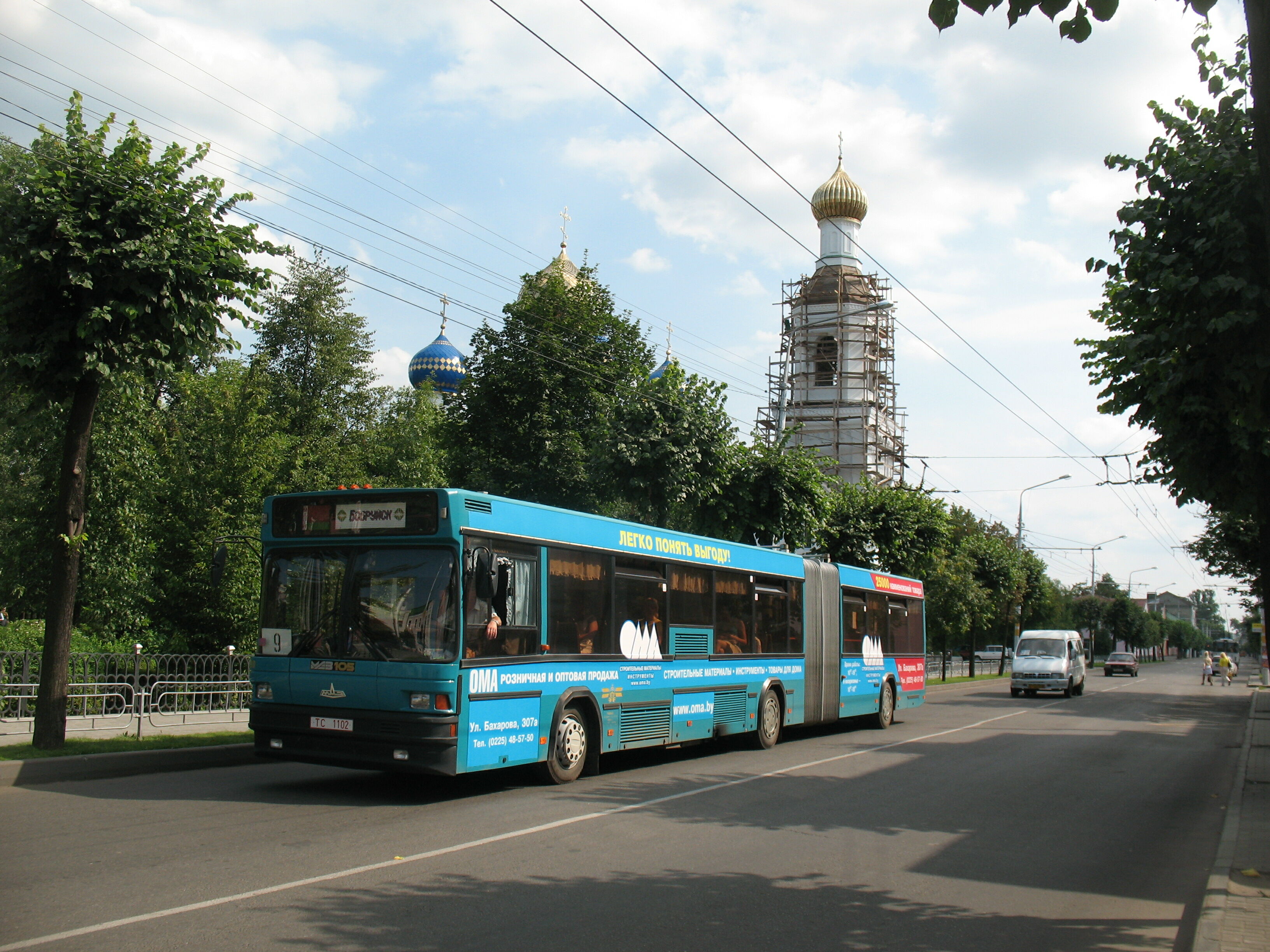 Городской автобус МАЗ-105 TC 1102