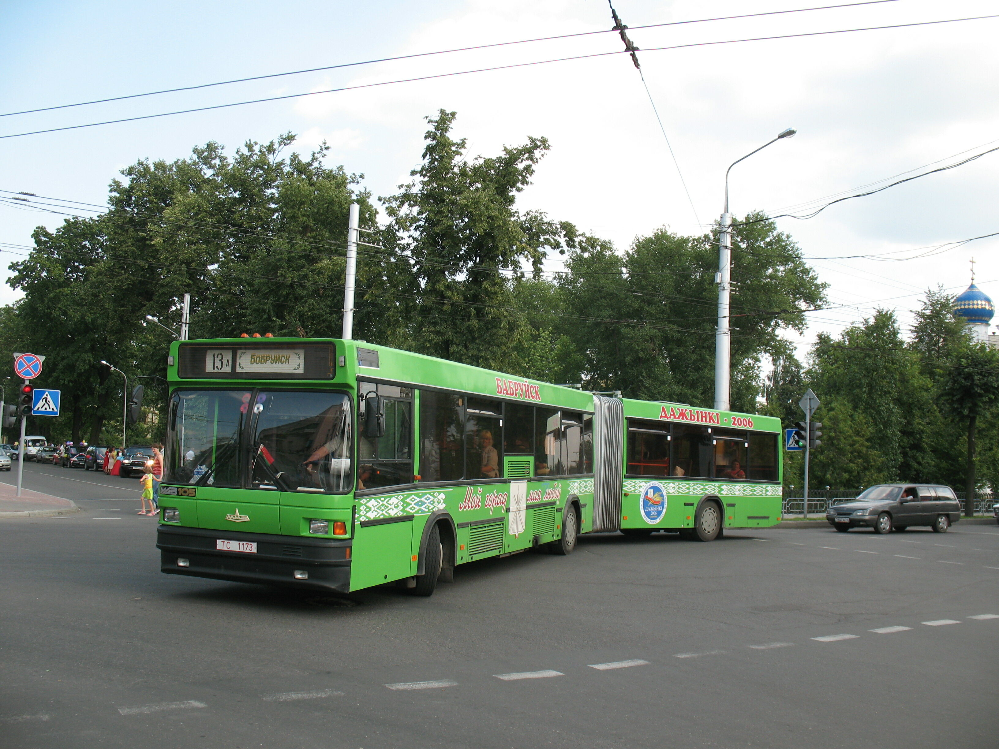 Городской автобус МАЗ-105 TC 1173