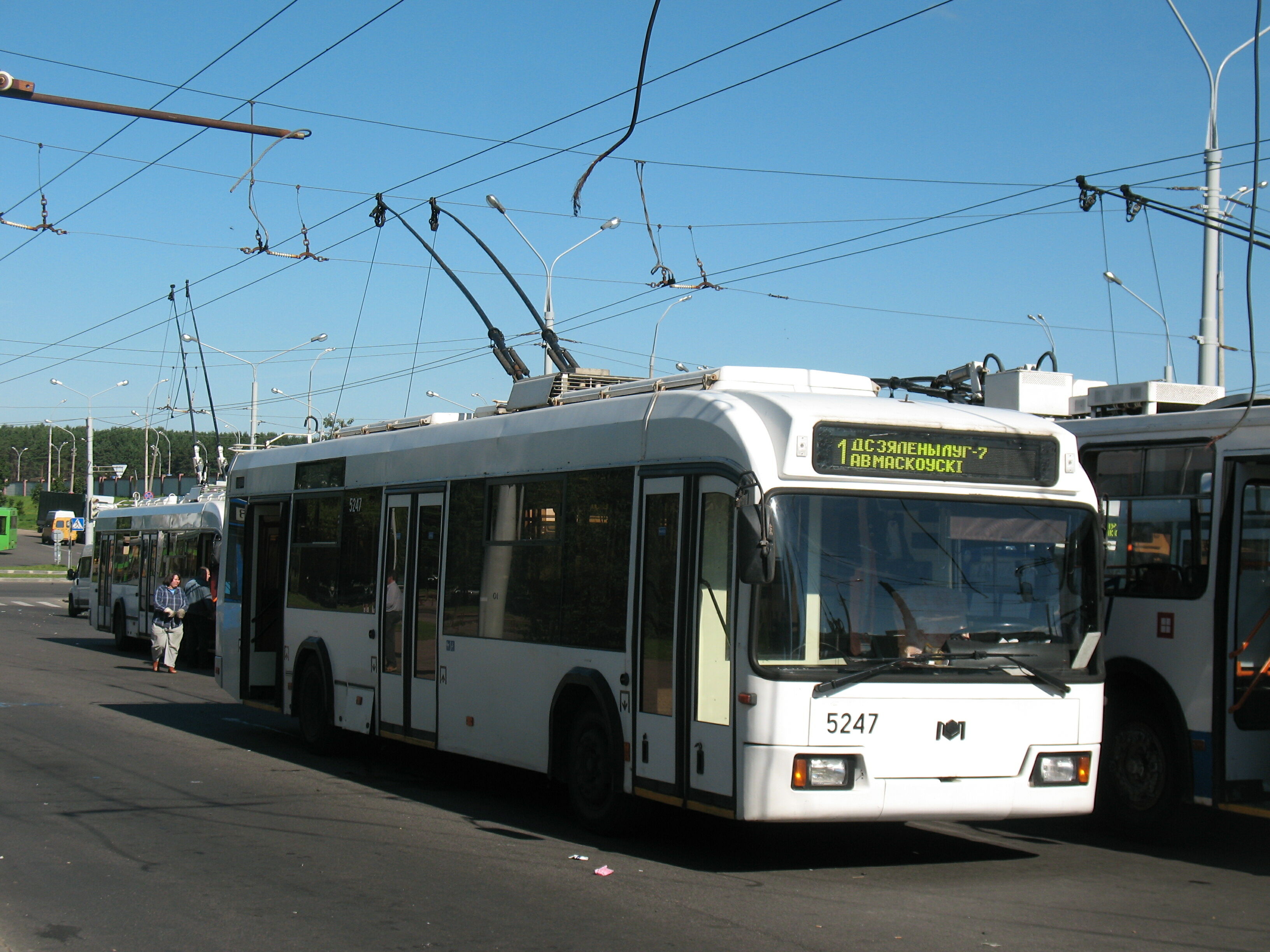 Новый троллейбус БКМ-321 5247