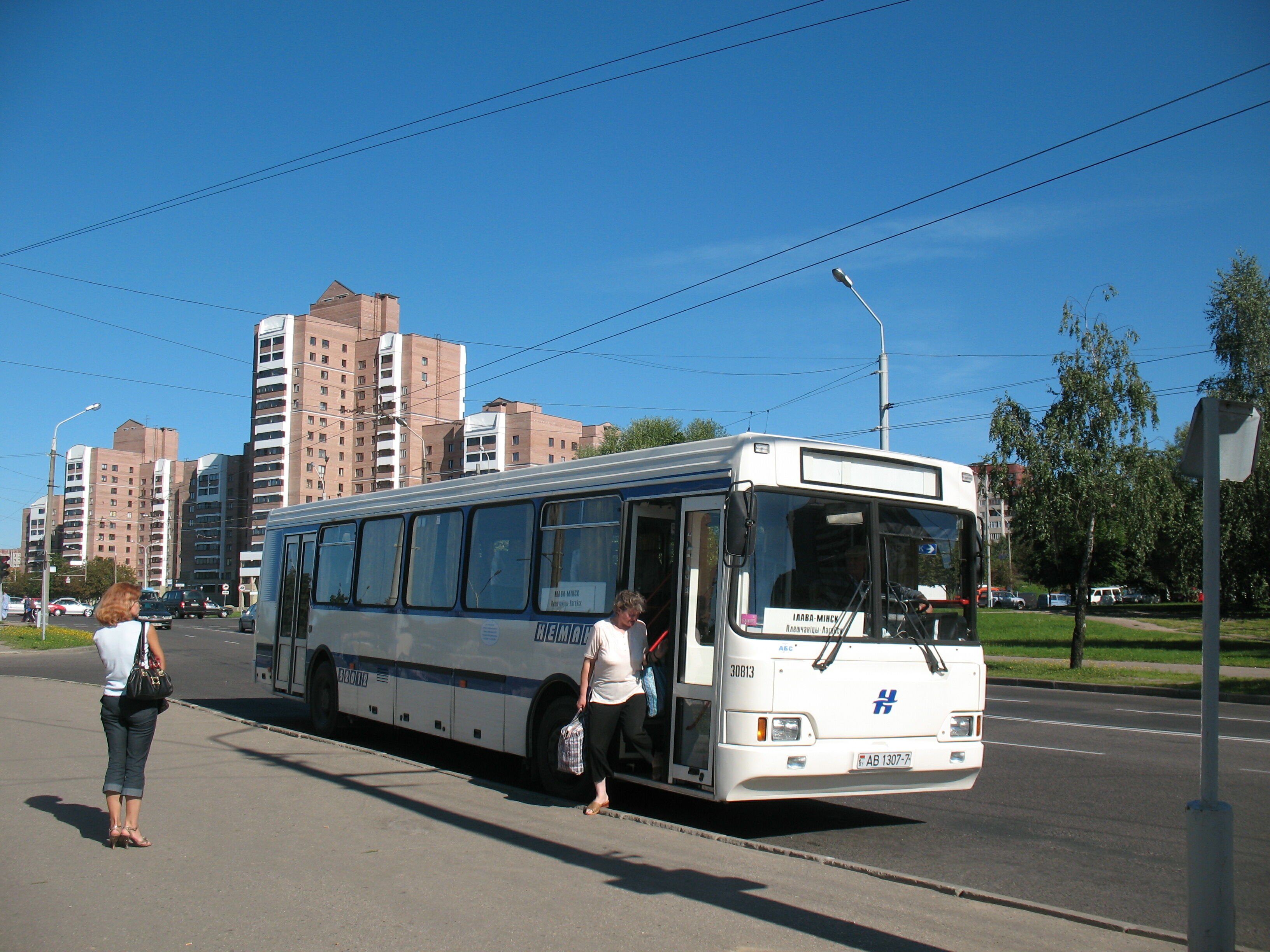 Автобус Илава-Минск НЕМАН АВ1307-7